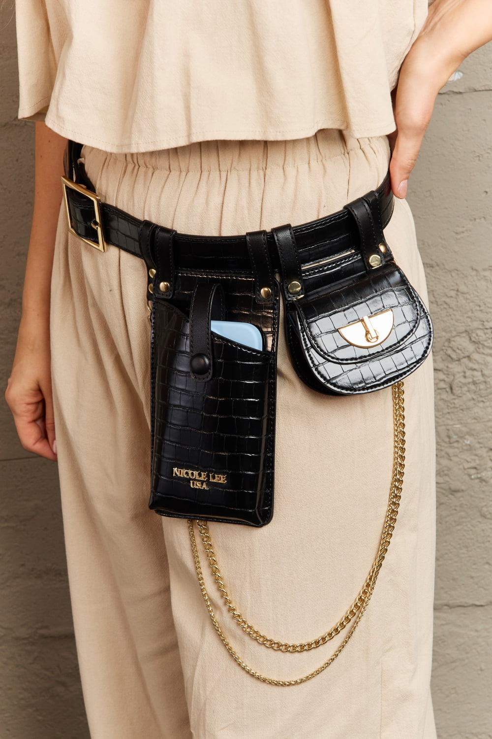 Nicole Lee USA Aurelia Belt Bag-Teresa&#39;s Fashionista LLC