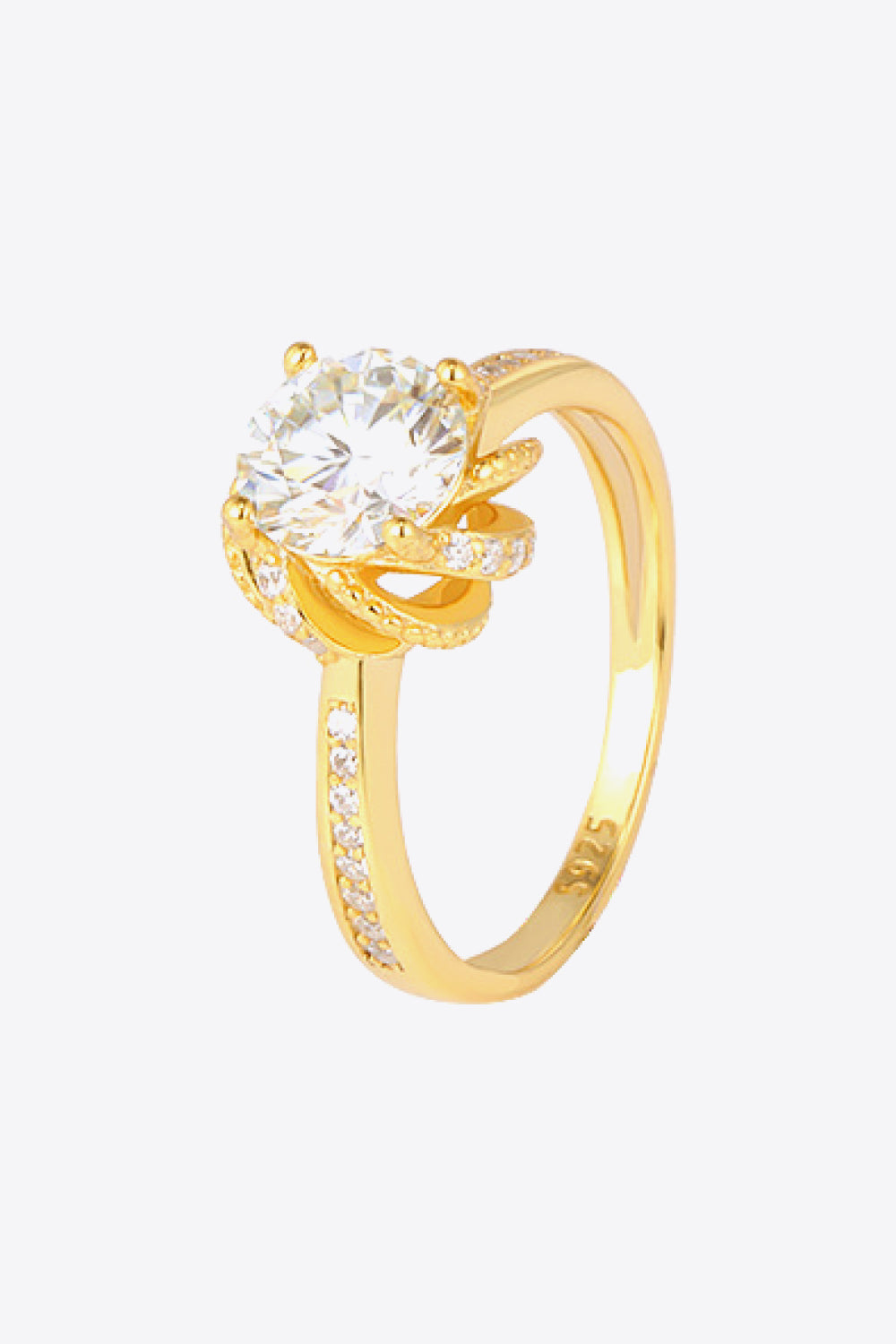 Kiss Me Once Moissanite Ring-Teresa&#39;s Fashionista LLC