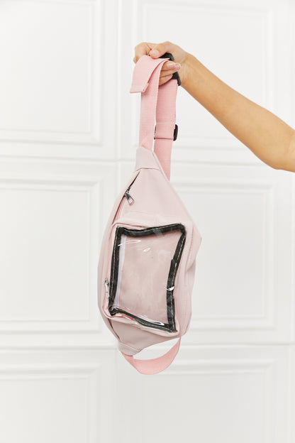 Fame Doing Me Waist Bag in Pink-Teresa&#39;s Fashionista LLC