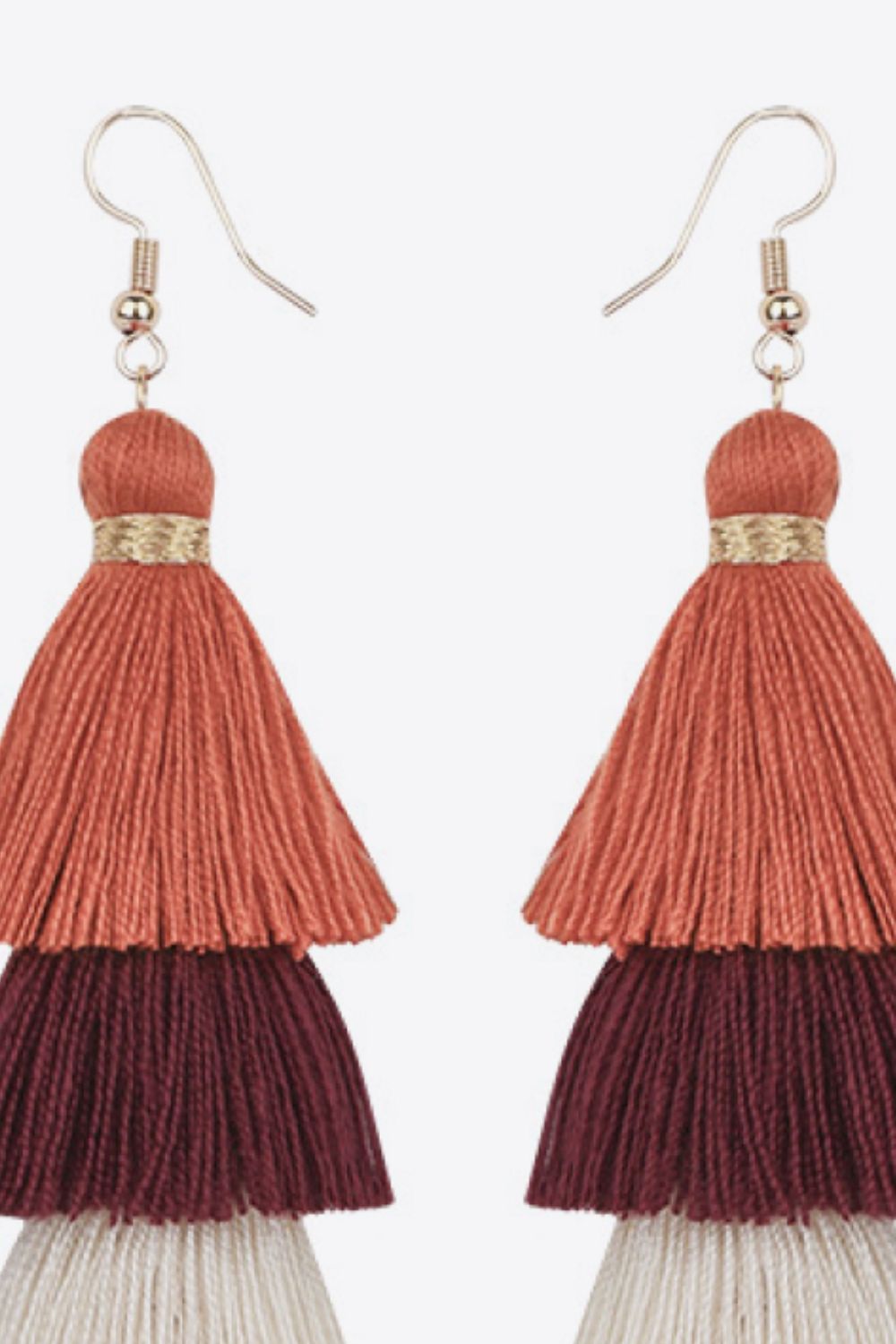 Layered Tassel Earrings-Teresa&#39;s Fashionista LLC