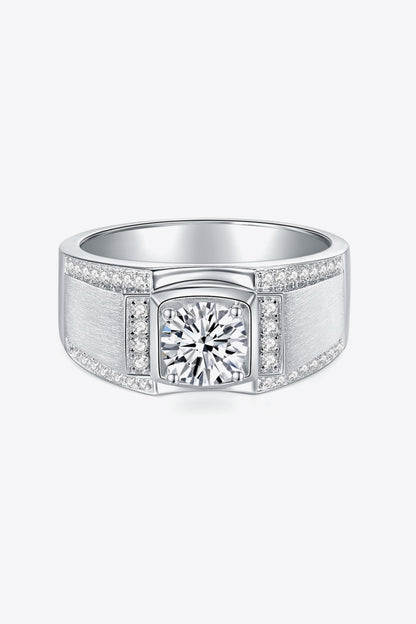 So Charmed 1 Carat Moissanite Ring-Teresa&#39;s Fashionista LLC