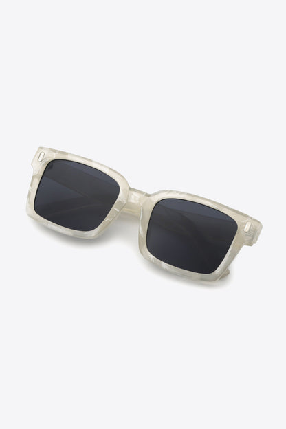 UV400 Polycarbonate Square Sunglasses-Teresa&#39;s Fashionista LLC