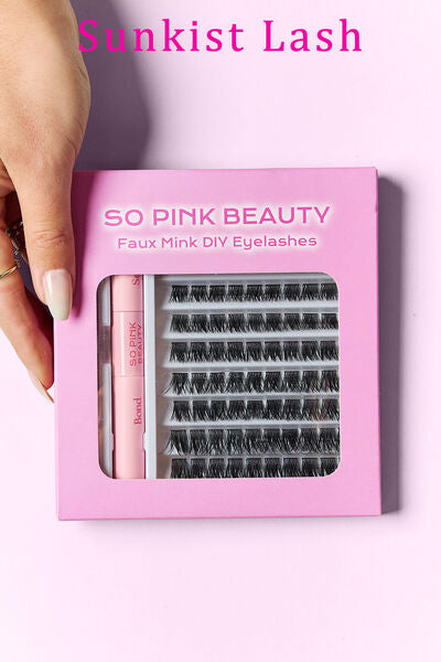 SO PINK BEAUTY Faux Mink Eyelashes Cluster Multipack-Teresa&#39;s Fashionista LLC