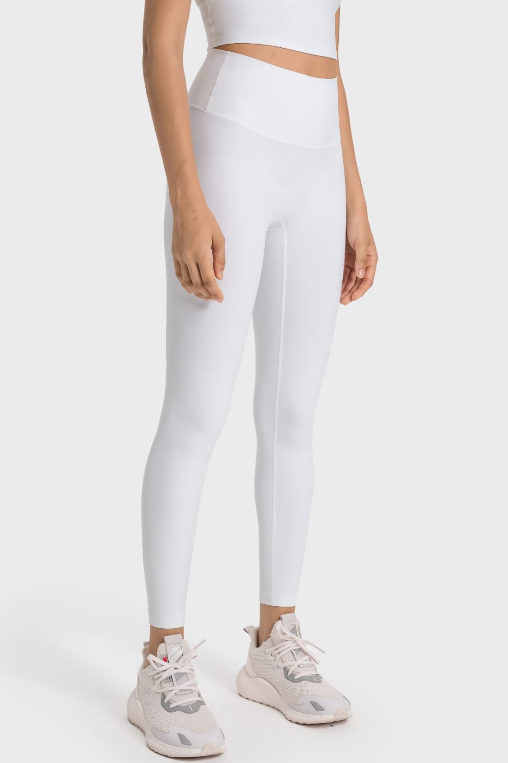 High-Rise Wide Waistband Yoga Leggings-Teresa&#39;s Fashionista LLC