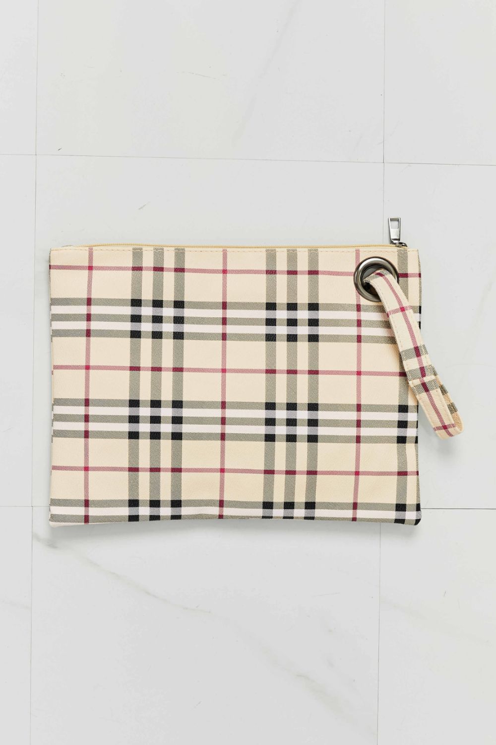 Carry Your Love Plaid Wristlet-Teresa&#39;s Fashionista LLC