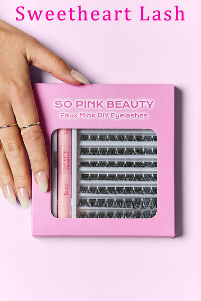 SO PINK BEAUTY Faux Mink Eyelashes Cluster Multipack-Teresa&#39;s Fashionista LLC