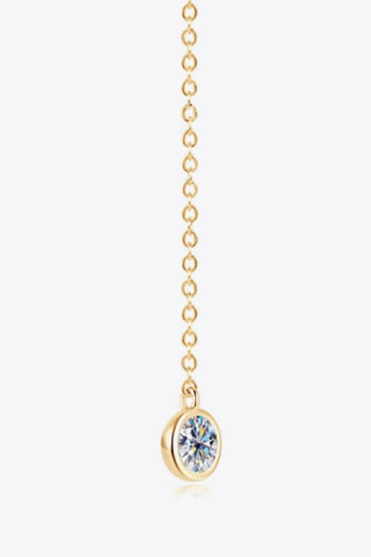 Moissanite Chain Earrings-Teresa&#39;s Fashionista LLC