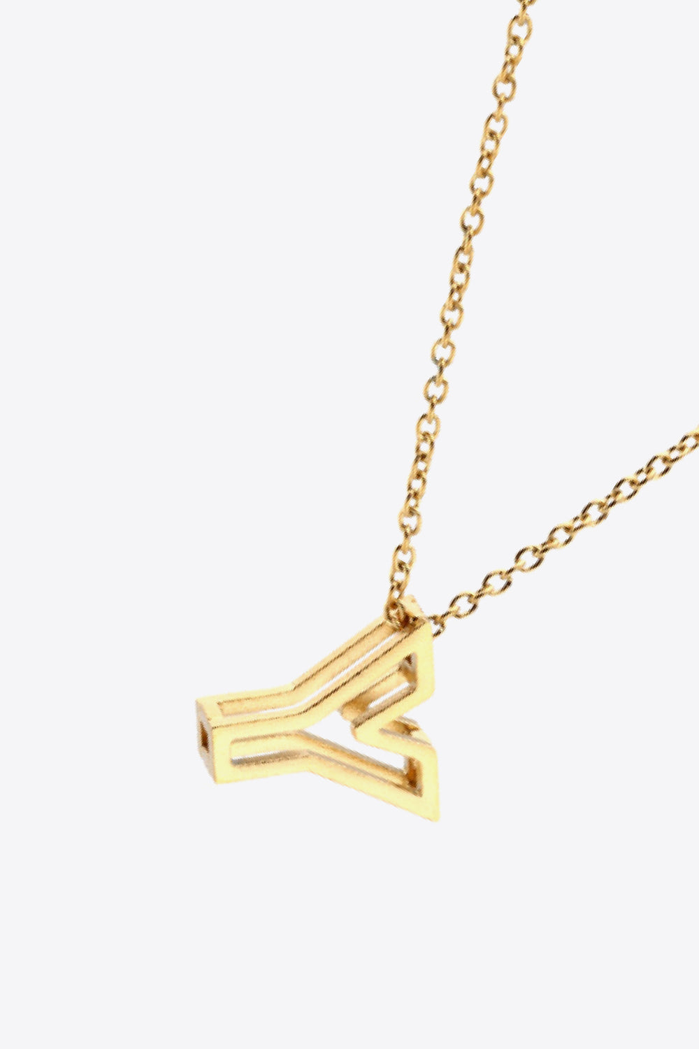 U to Z Letter Pendant Nekclace-Teresa&#39;s Fashionista LLC