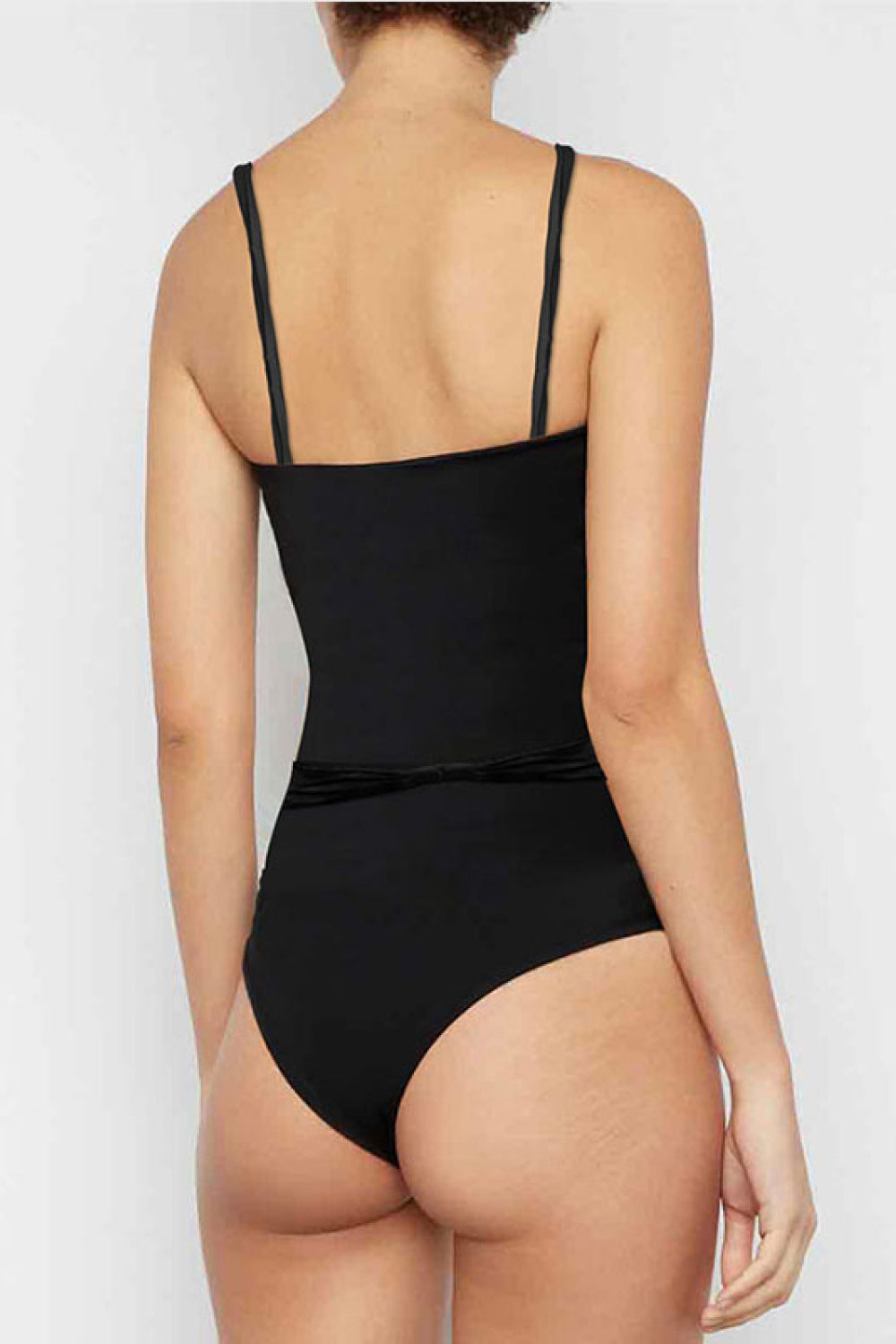 Contrast Flower Detail One-Piece Swimsuit-Teresa&#39;s Fashionista LLC