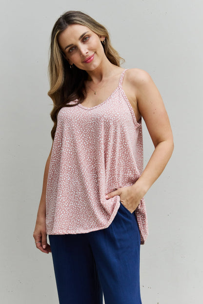 HOPELY High Love Spaghetting Strap V-Neck Top-Teresa&#39;s Fashionista LLC