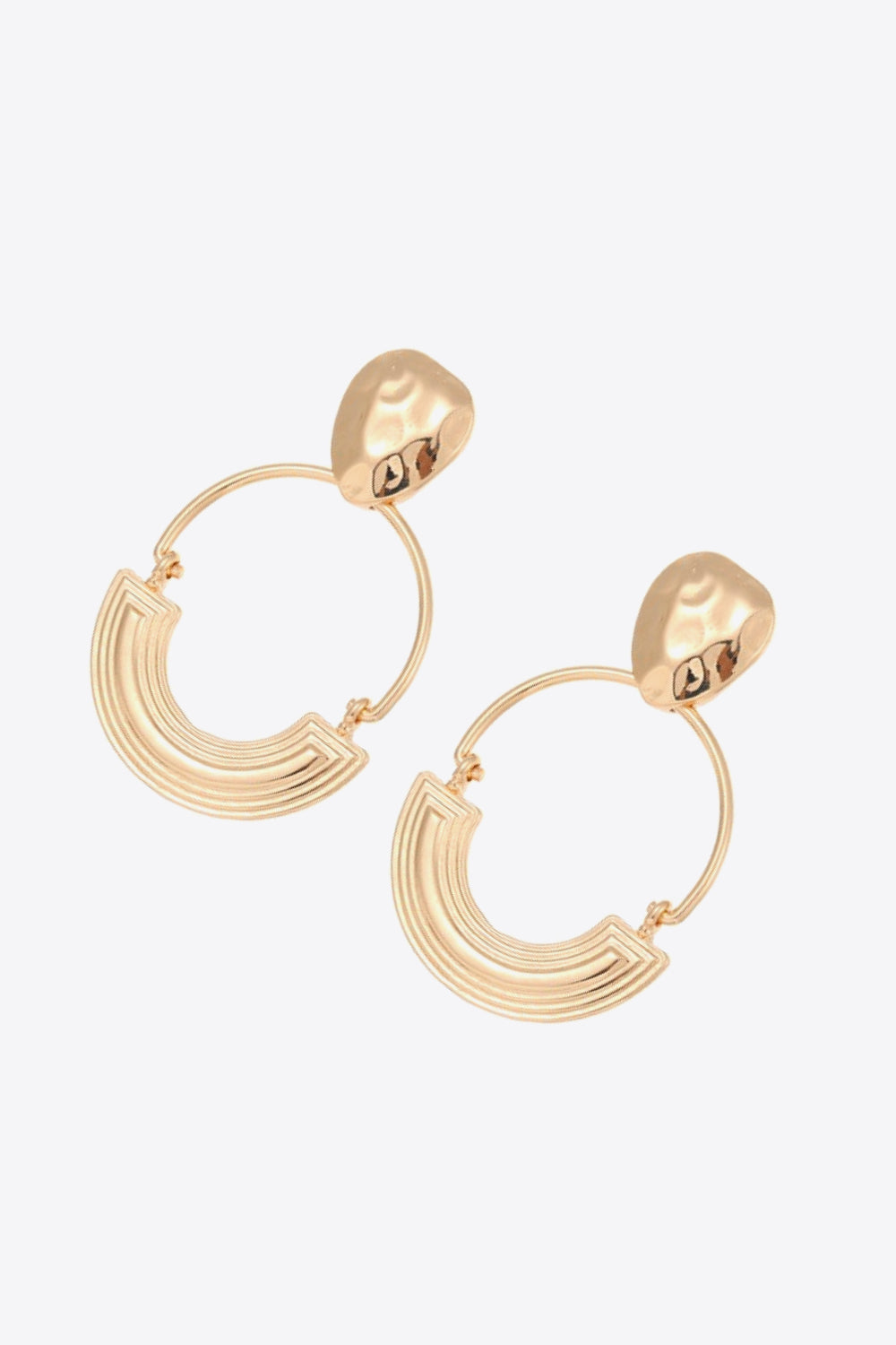 18K Gold-Plated Drop Earrings-Teresa&#39;s Fashionista LLC