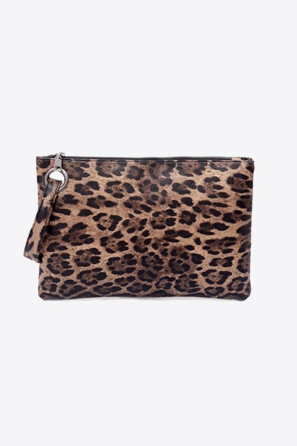 Leopard PU Leather Clutch-Teresa&#39;s Fashionista LLC