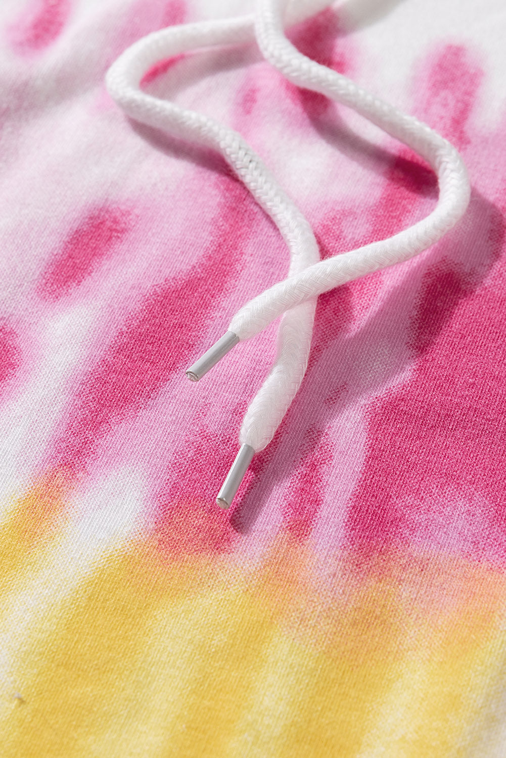 Tie-Dye Drawstring Pullover Hoodie-Teresa&#39;s Fashionista LLC