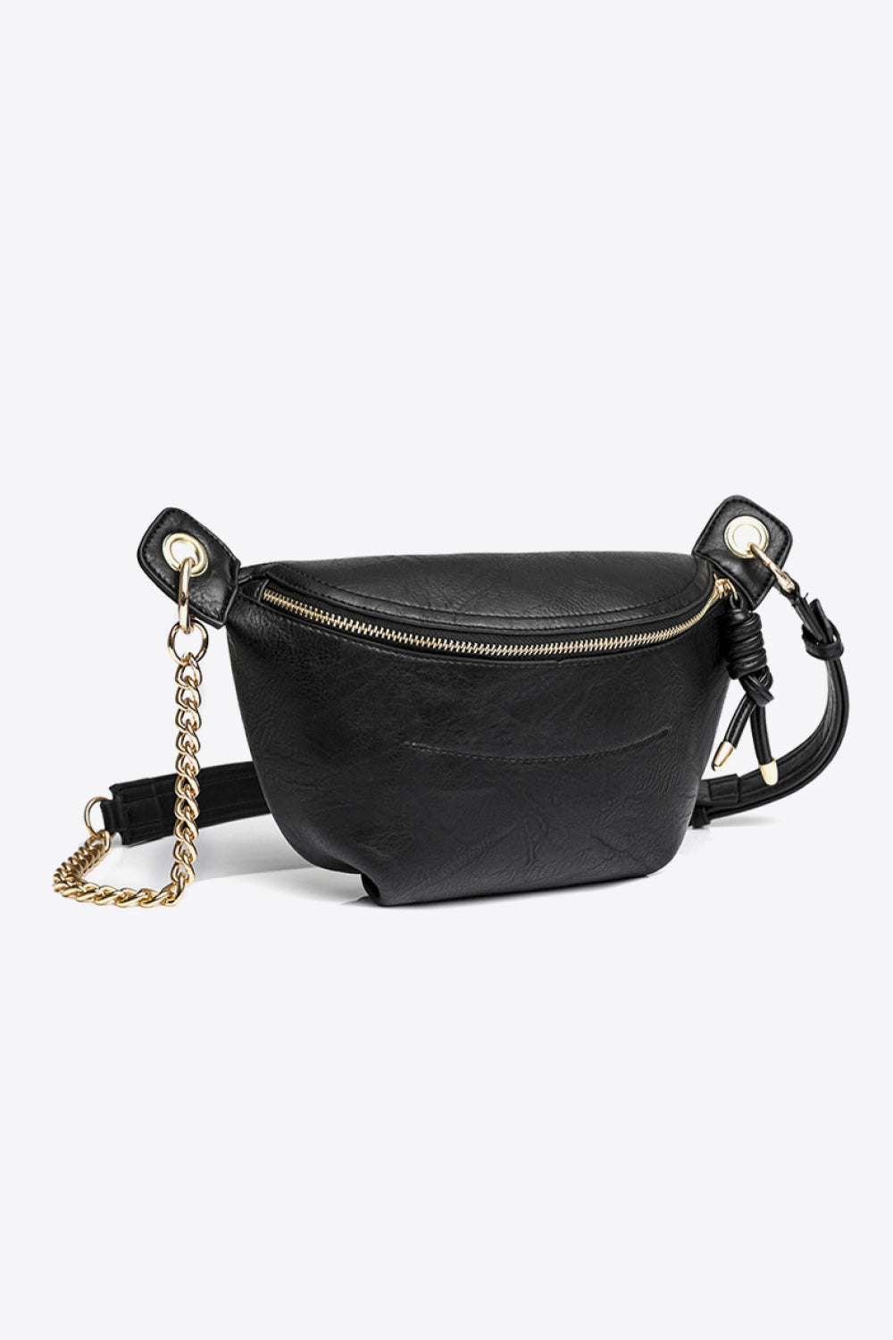 PU Leather Chain Strap Crossbody Bag-Teresa&#39;s Fashionista LLC