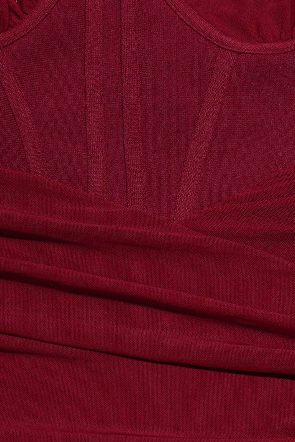 Cutout One-Shoulder Midi Bandage Dress - Teresa's Fashionista LLC