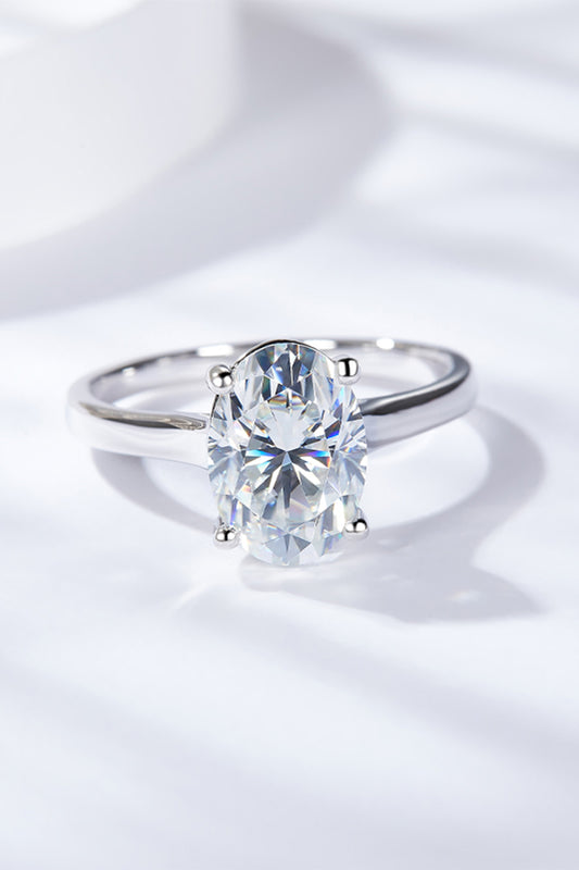 2.5 Carat Moissanite Solitaire Ring-Teresa&#39;s Fashionista LLC