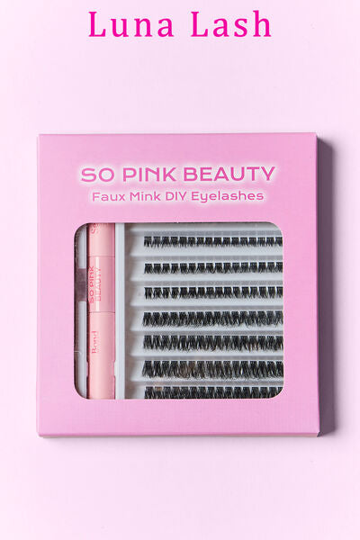 SO PINK BEAUTY Faux Mink Eyelashes Cluster Multipack-Teresa&#39;s Fashionista LLC