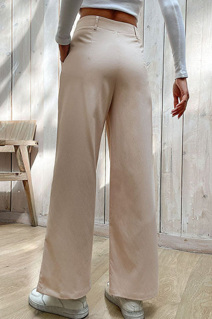 Center Seam Wide Leg Pants-Teresa&#39;s Fashionista LLC