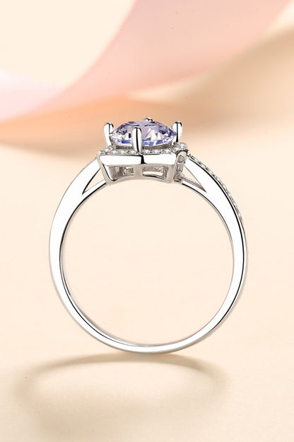 Embrace The Joy 1 Carat Moissanite Ring-Teresa&#39;s Fashionista LLC