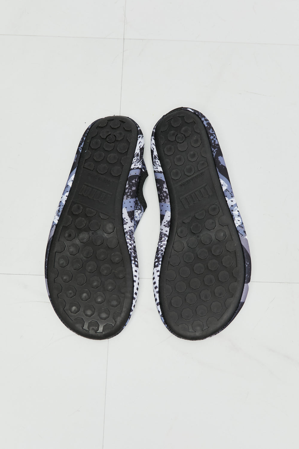 MMshoes On The Shore Water Shoes in Black Pattern-Teresa&#39;s Fashionista LLC