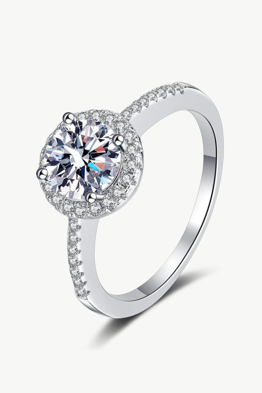 Ready To Flaunt Moissanite Ring-Teresa&#39;s Fashionista LLC