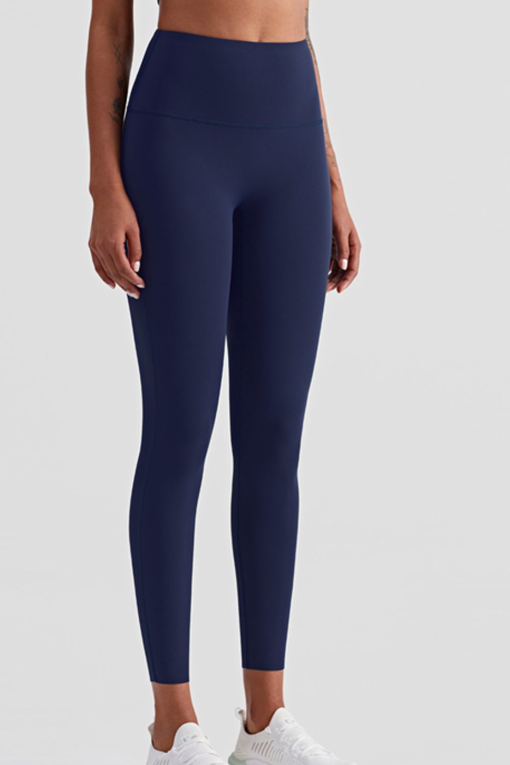 High Waist Seamless Ankle-Length Yoga Leggings-Teresa&#39;s Fashionista LLC