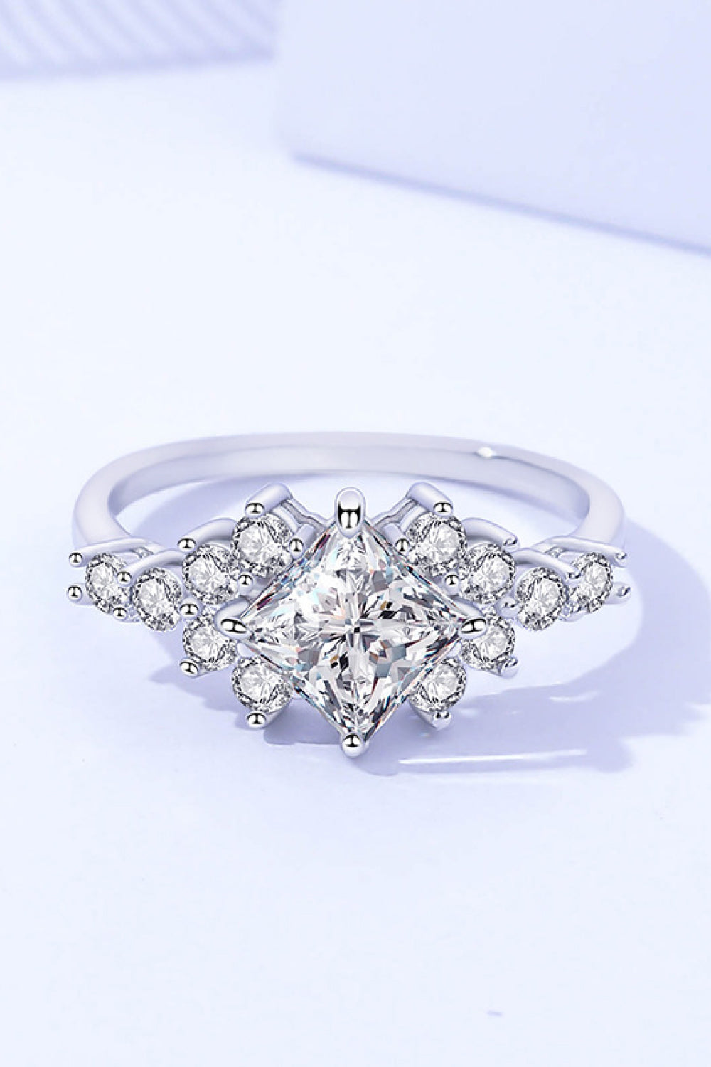 1.38 Carat Moissanite Ring-Teresa&#39;s Fashionista LLC