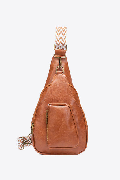 All The Feels PU Leather Sling Bag-Teresa&#39;s Fashionista LLC