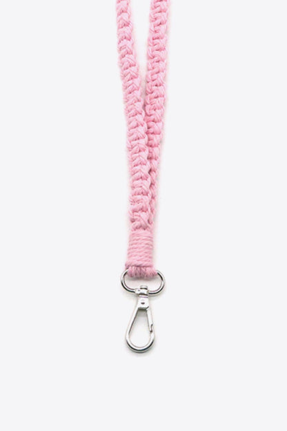 Assorted 2-Pack Hand-Woven Lanyard Keychain-Teresa&#39;s Fashionista LLC