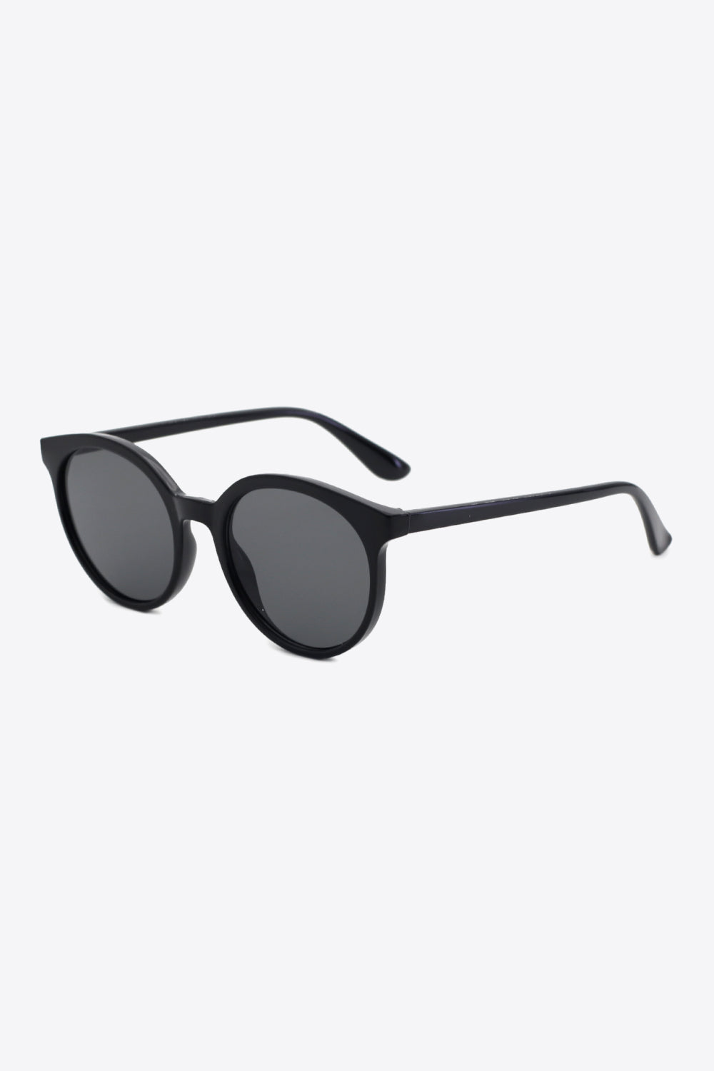 Round Full Rim Polycarbonate Frame Sunglasses-Teresa&#39;s Fashionista LLC