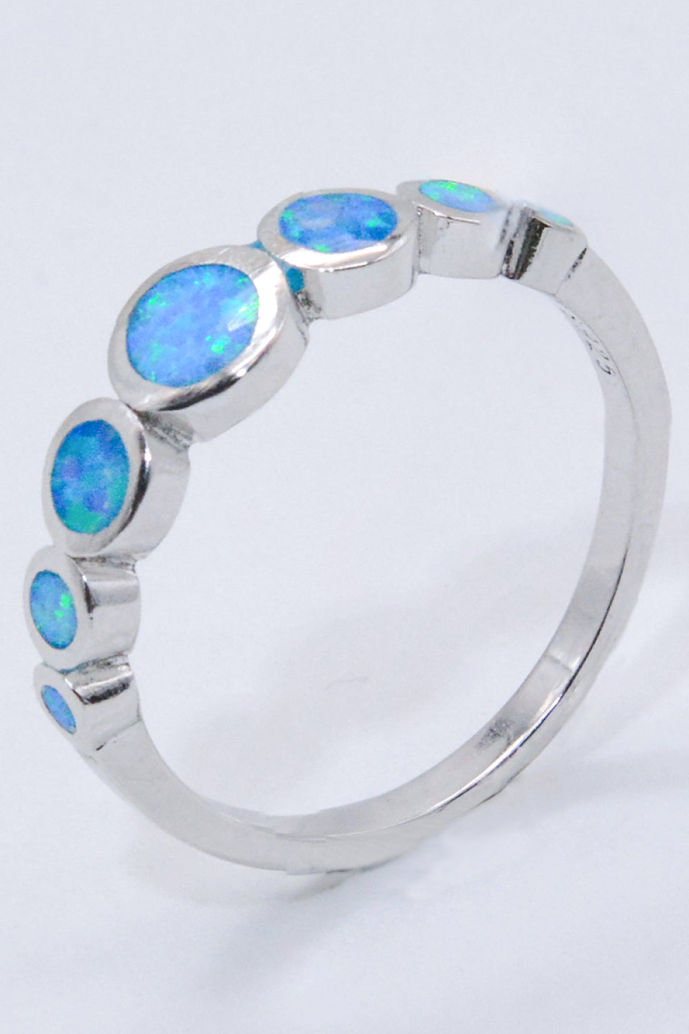 925 Sterling Silver Multi-Opal Ring-Teresa&#39;s Fashionista LLC