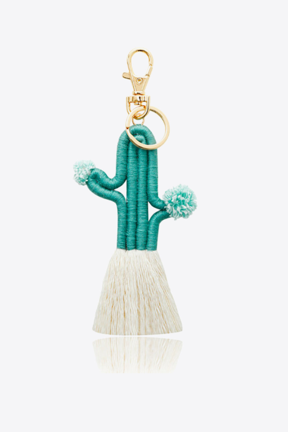 Cactus Keychain with Fringe-Teresa&#39;s Fashionista LLC