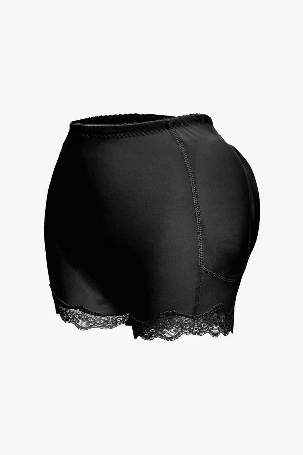 Full Size Lace Trim Shaping Shorts-Teresa&#39;s Fashionista LLC