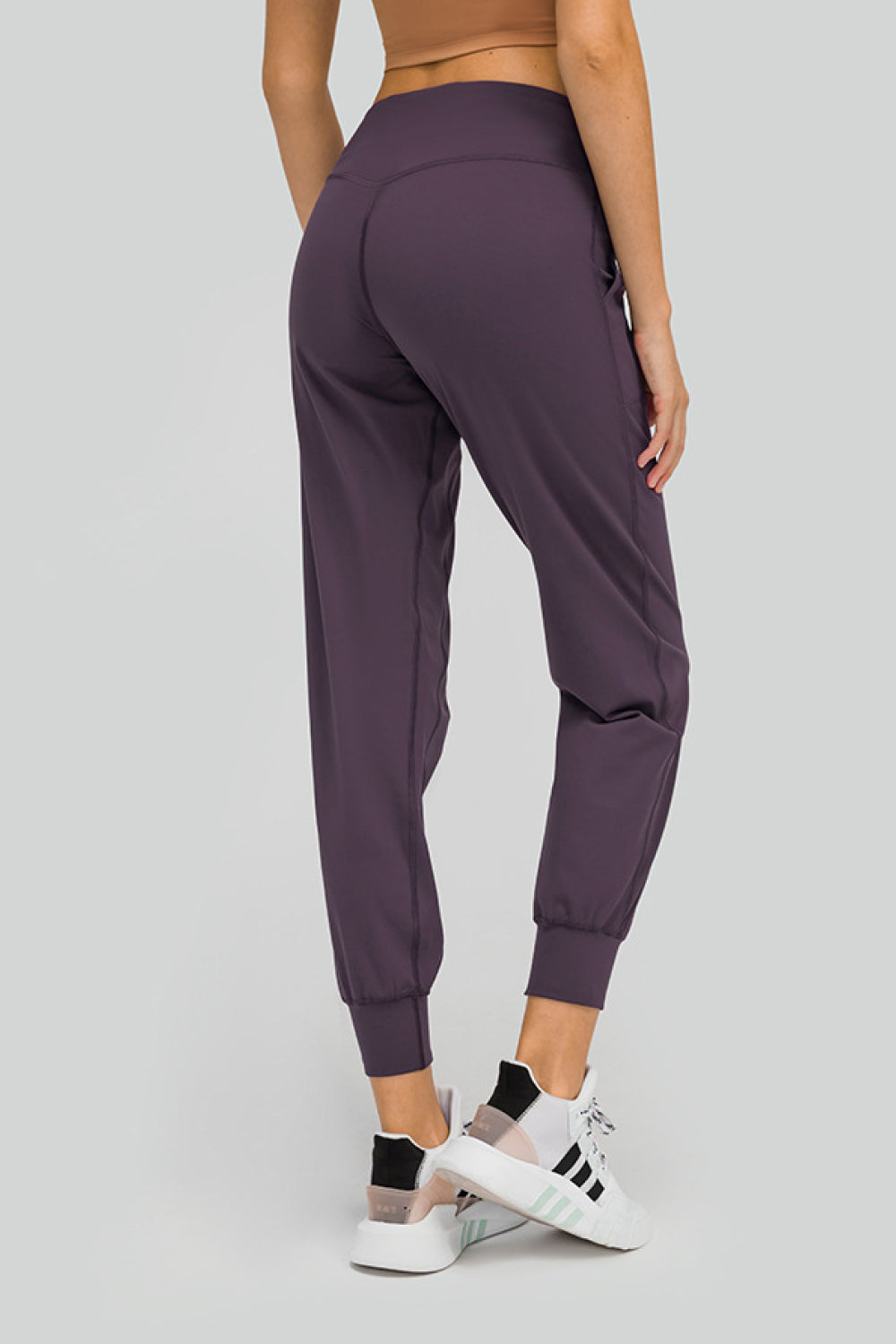 Wide Waistband Slant Pocket Pants-Teresa&#39;s Fashionista LLC