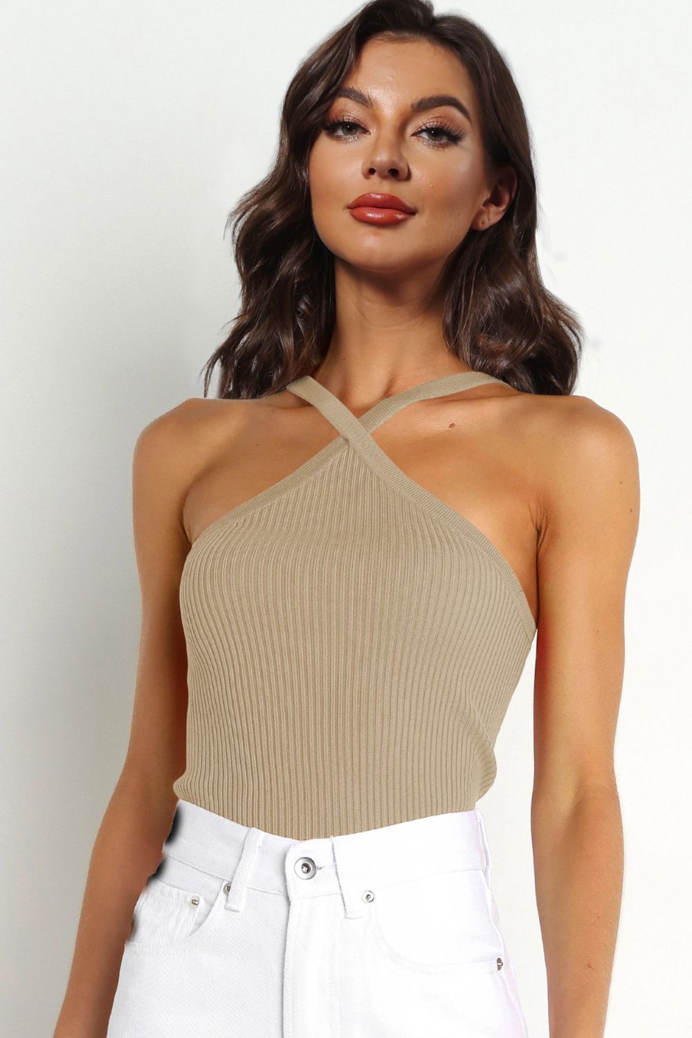 Ribbed Cami Top-Teresa&#39;s Fashionista LLC