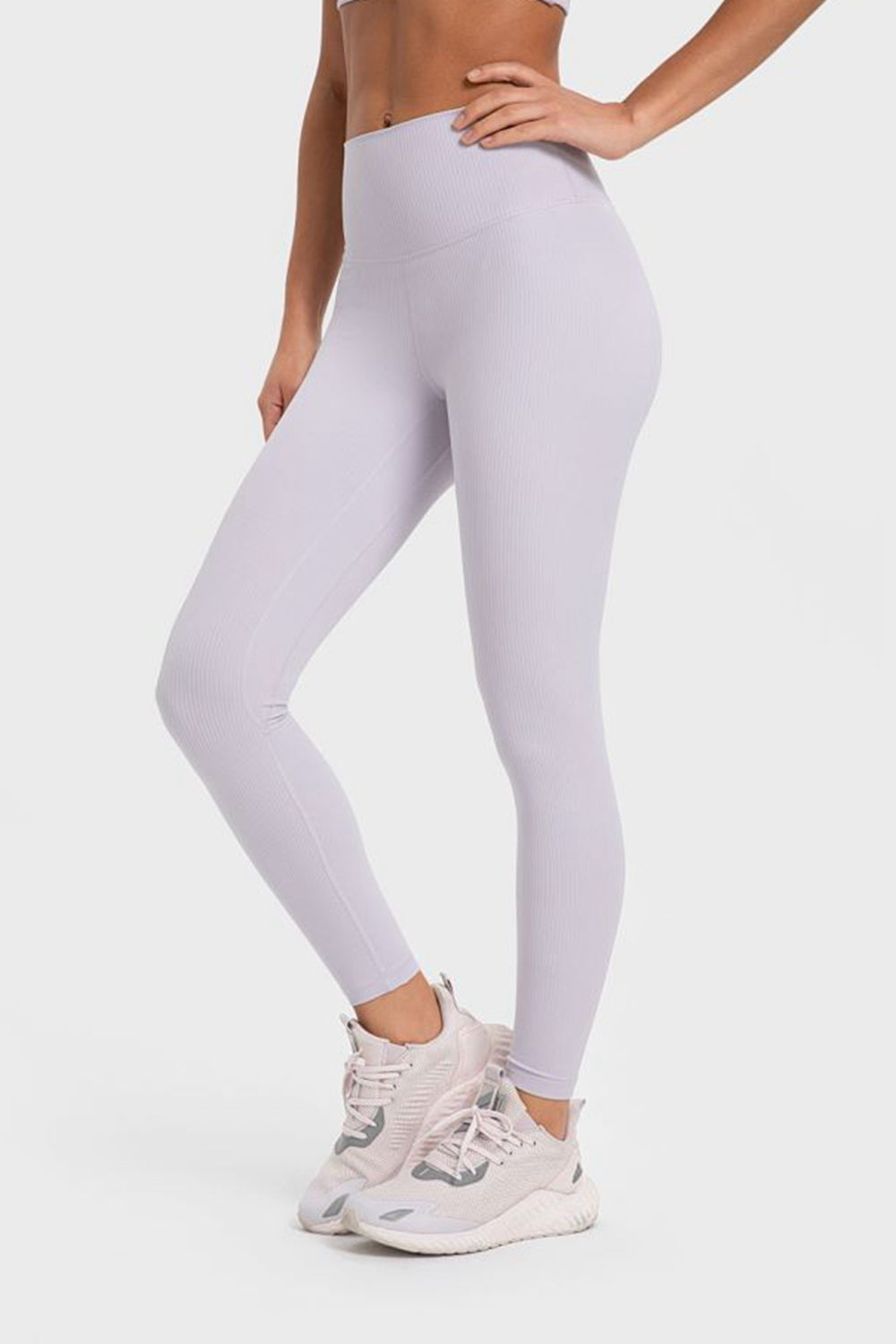 Highly Stretchy Wide Waistband Yoga Leggings-Teresa&#39;s Fashionista LLC