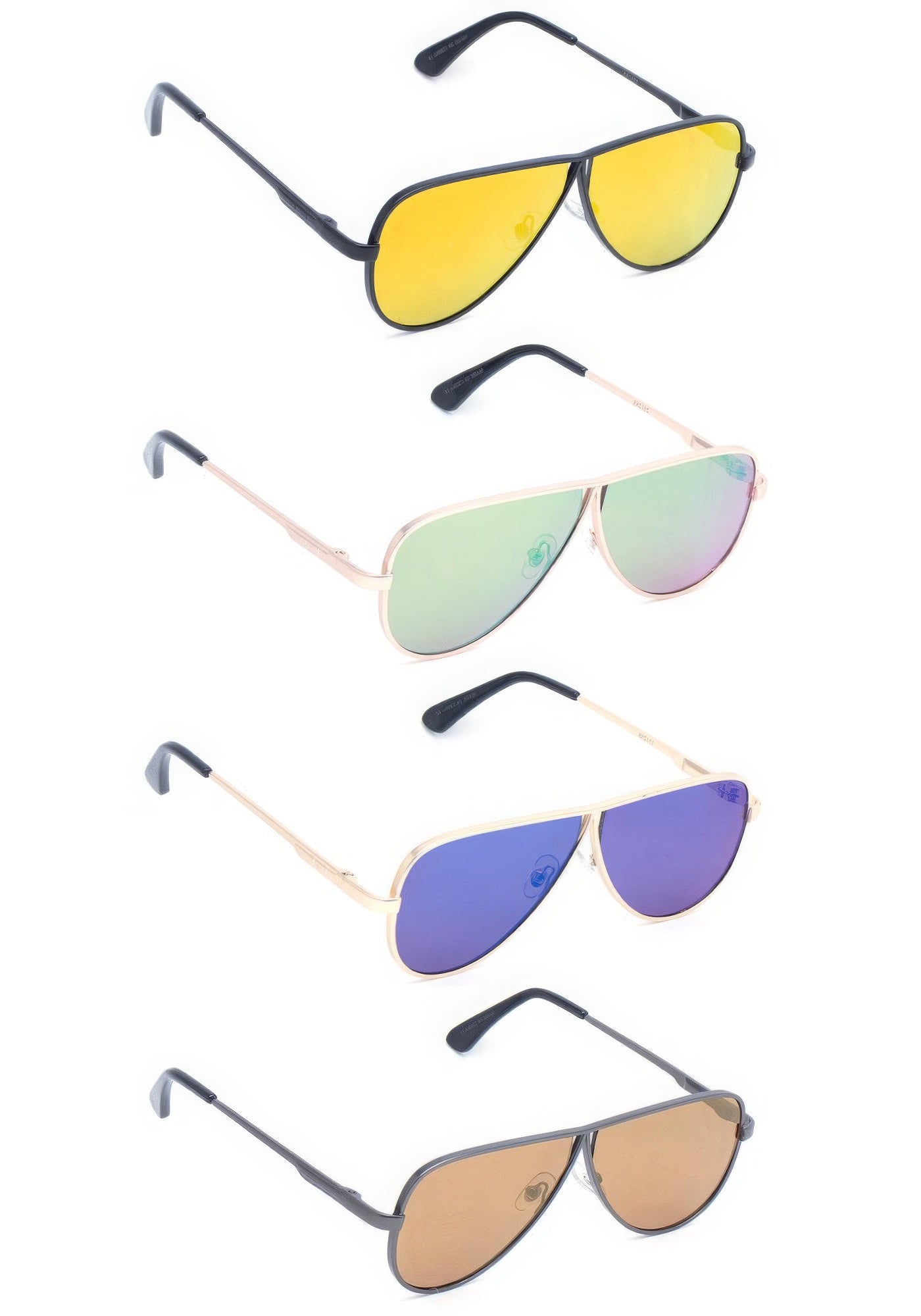 Modern Aviators Shape Sunglasses-Teresa&#39;s Fashionista LLC