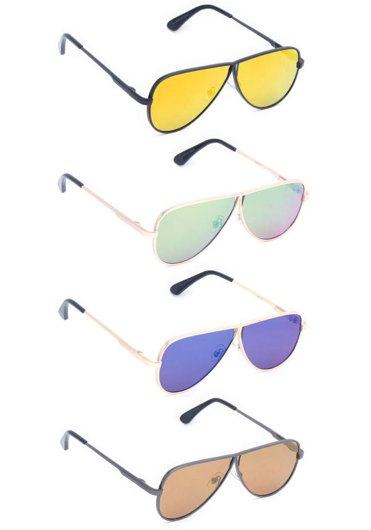 Modern Aviators Shape Sunglasses - Teresa's Fashionista LLC