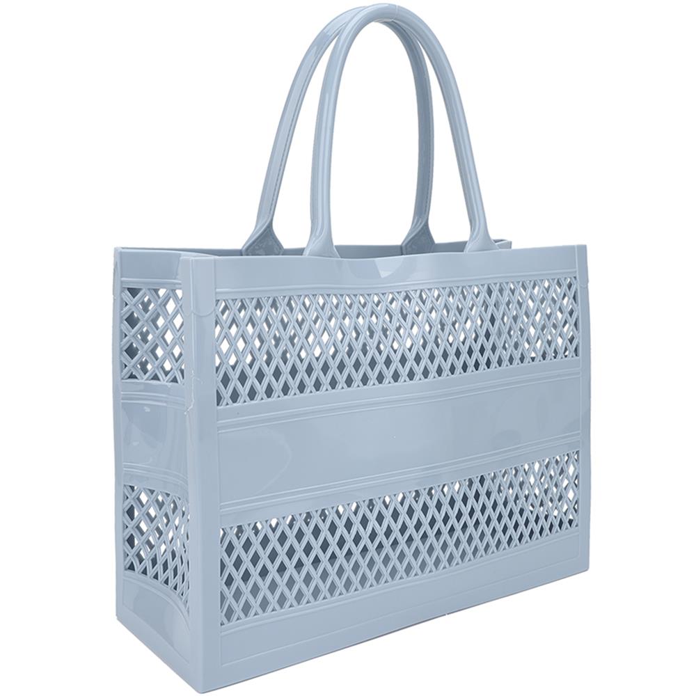 Smooth Vented Handle Tote Bag-Teresa&#39;s Fashionista LLC