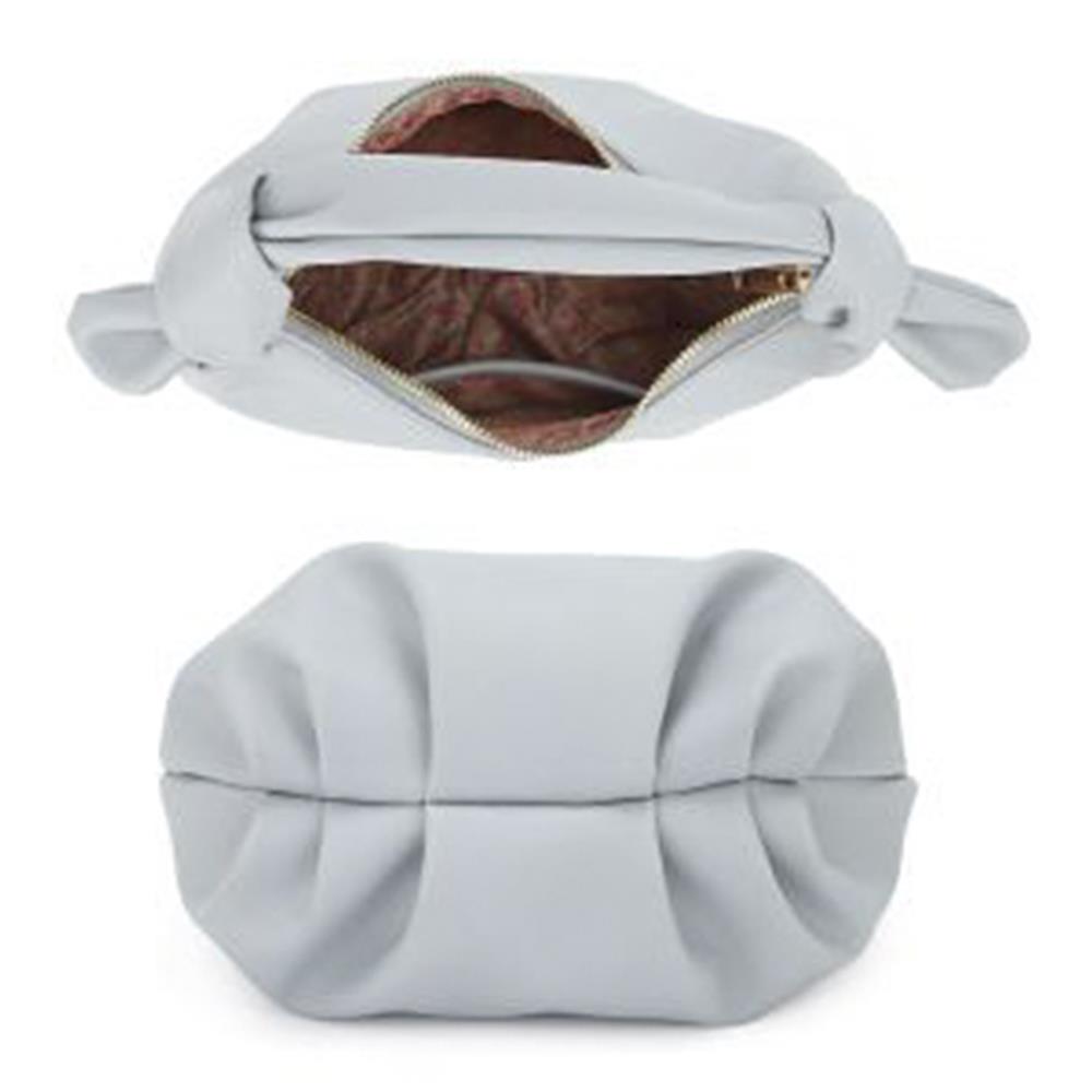 Smooth Round Handle Zipper Bag-Teresa&#39;s Fashionista LLC