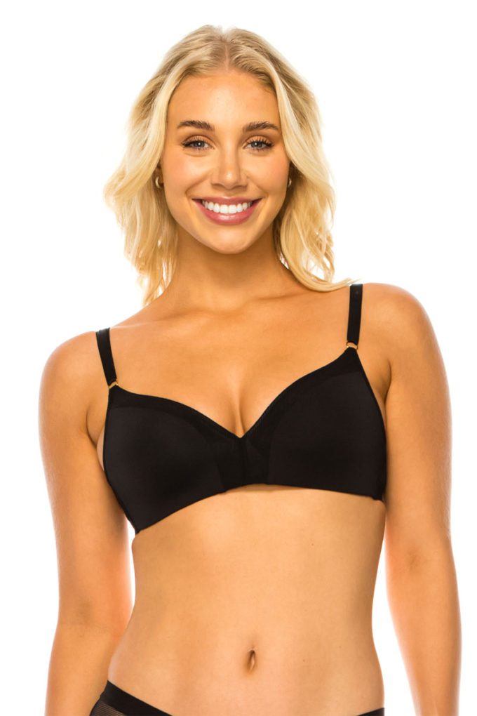 Mesh Band No Wire Bra-Teresa&#39;s Fashionista LLC