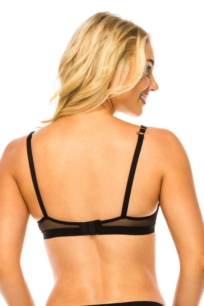 Mesh Band No Wire Bra-Teresa&#39;s Fashionista LLC