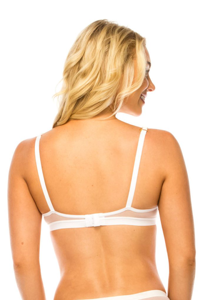 Mesh Band No Wire Bra-Teresa&#39;s Fashionista LLC