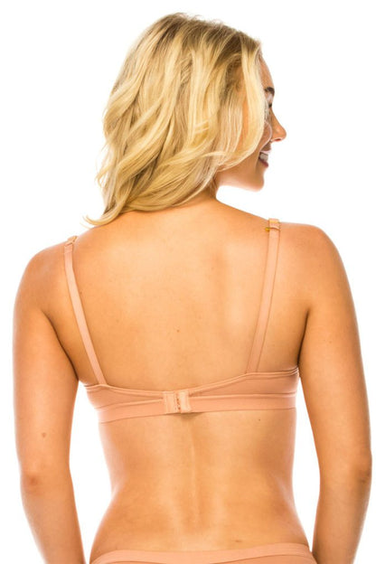 Mesh Band No Wire Bra-Teresa&#39;s Fashionista LLC