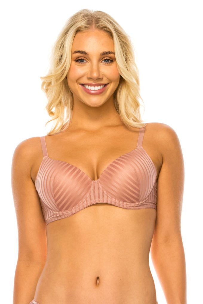 Stripe Lace Bra-Teresa&#39;s Fashionista LLC