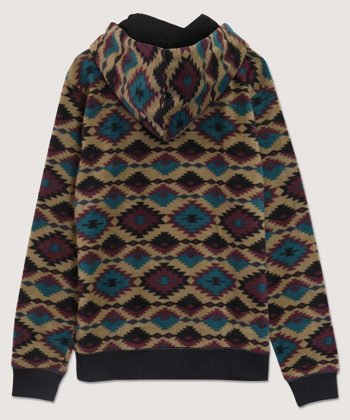 Aztec Diamond Print Hoodie-Teresa&#39;s Fashionista LLC