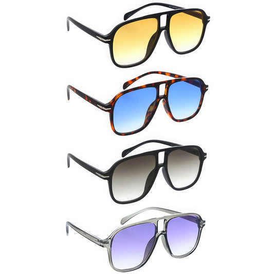 Fashion Large Aviator Frame Sunglasses - Teresa's Fashionista LLC