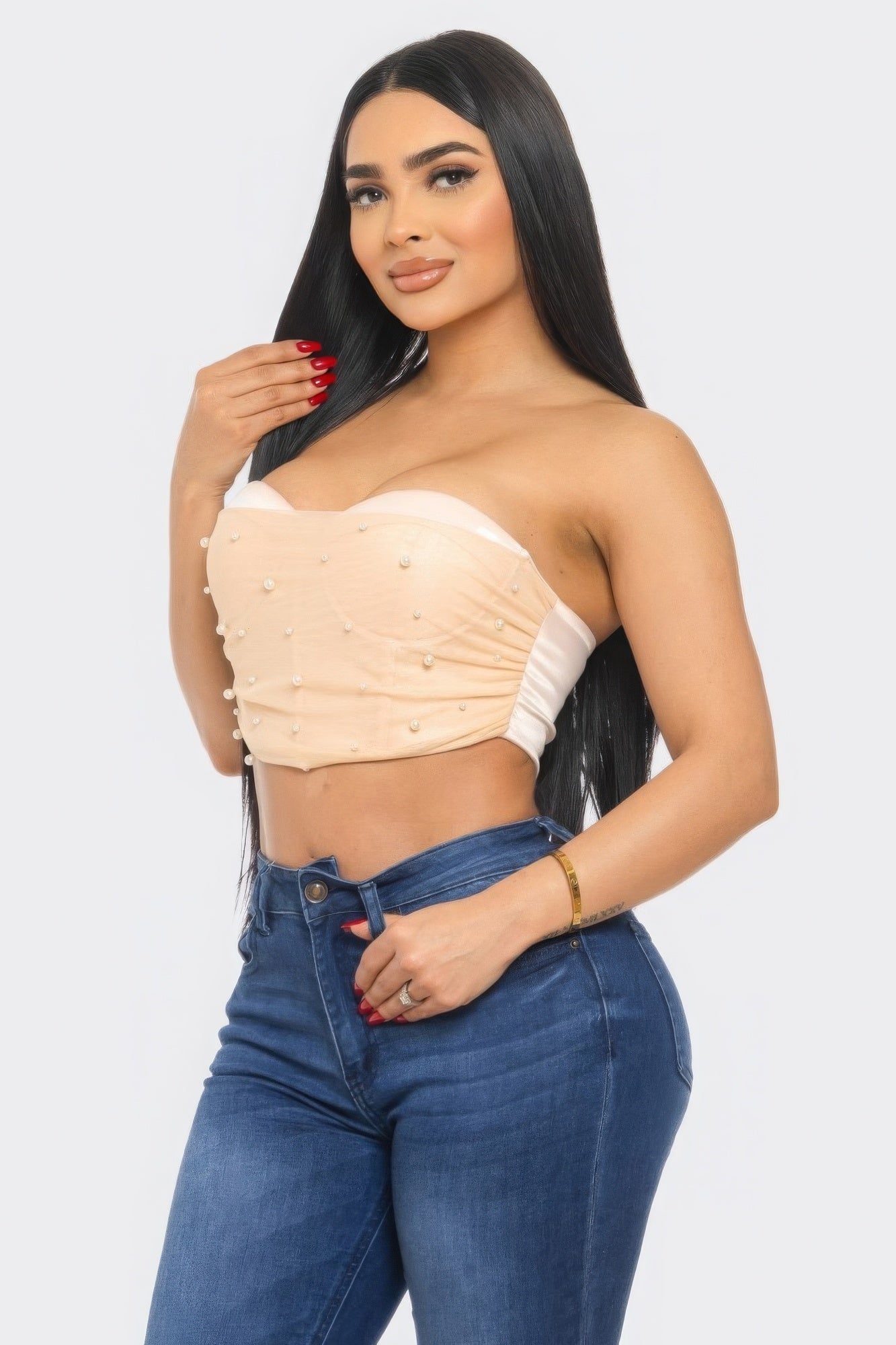 Mesh Tube Top-Teresa&#39;s Fashionista LLC