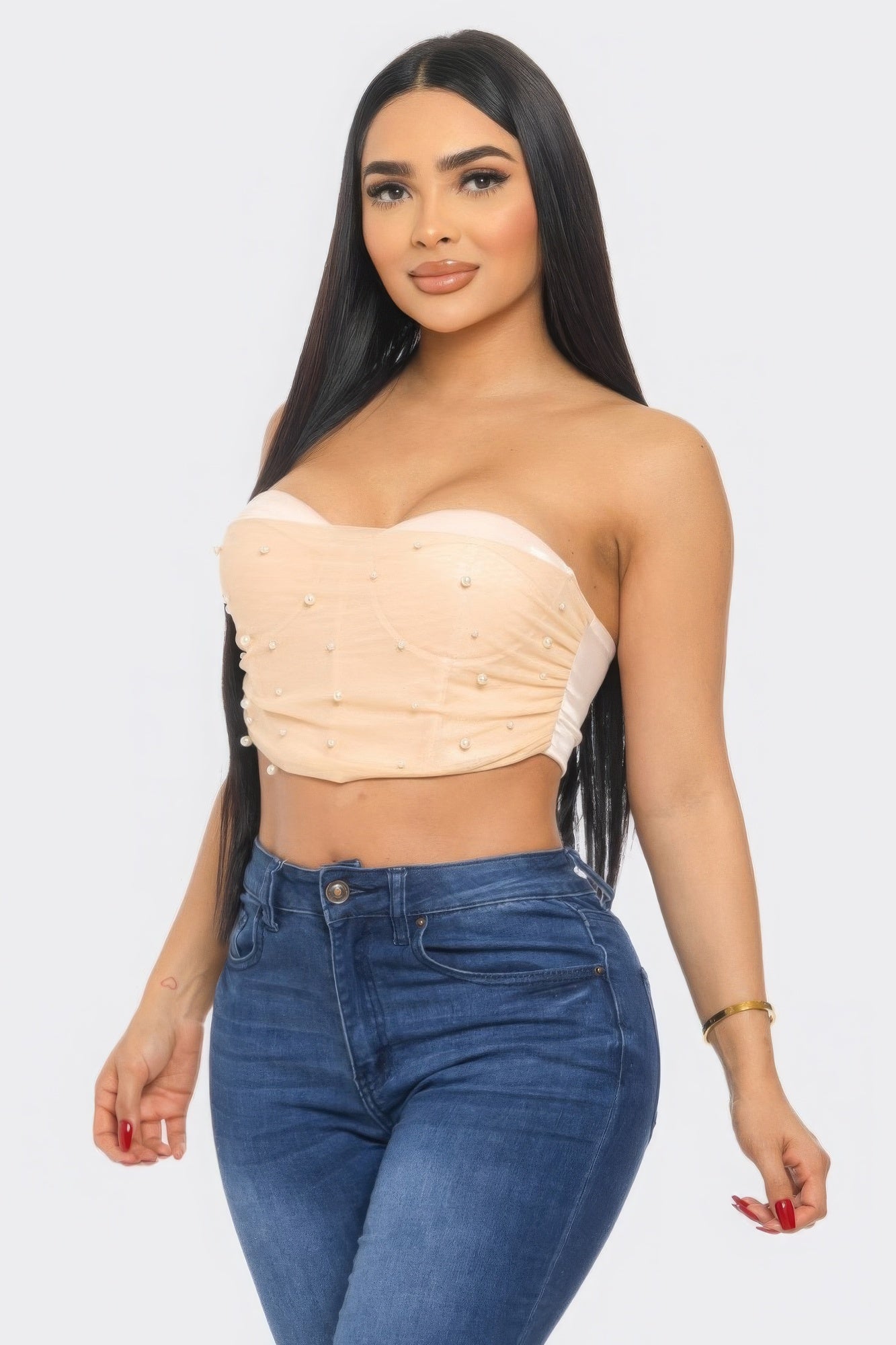 Mesh Tube Top-Teresa&#39;s Fashionista LLC