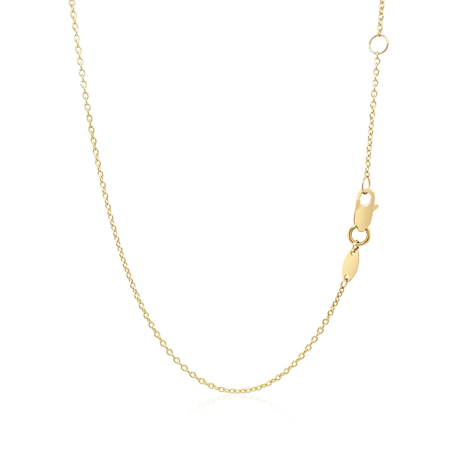 14k Yellow Gold Smooth Flat Horizontal Bar Style Necklace-Teresa&#39;s Fashionista LLC